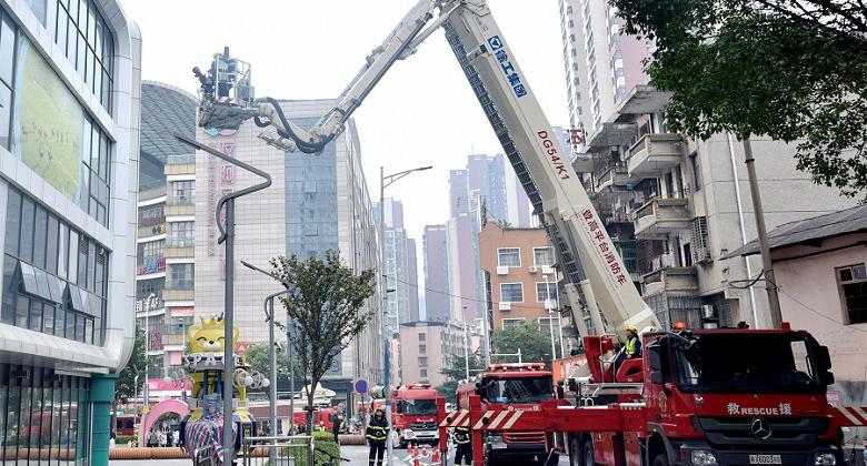 綜合體滅火演練